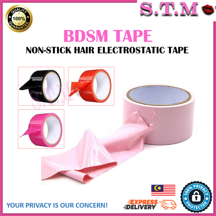 BDSM Bondage Tape – Non-Stick Electrostatic Restraint Tape for Couples