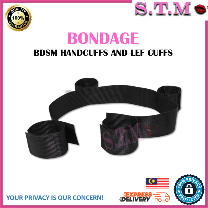 BDSM Handcuffs & Ankle Cuffs – Adjustable Bondage Restraint Set for Couples
