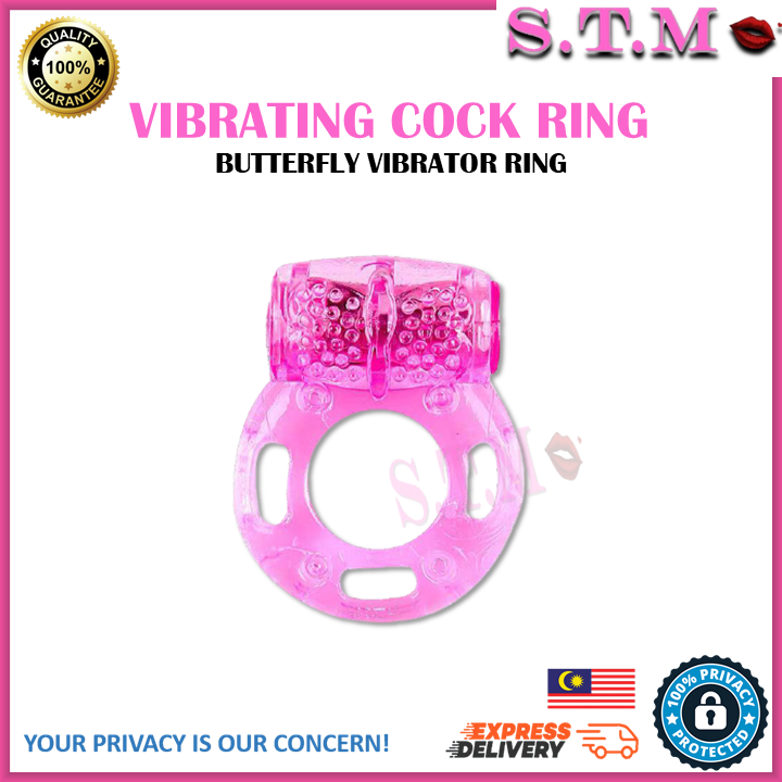 Butterfly Vibrating Cock Ring – Waterproof Delay & Pleasure Enhancer