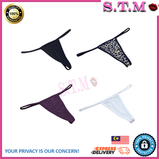 Cotton Sexy G String Women Underwear T Back Thongs Briefs Panties