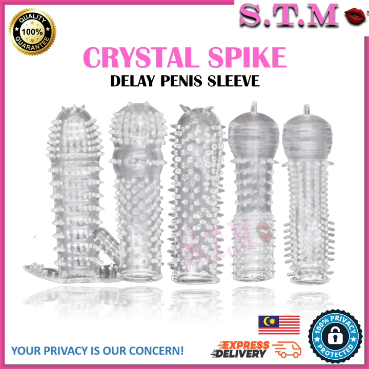 Crystal Spike Condom โ Reusable Penis Extender for Maximum Pleasure