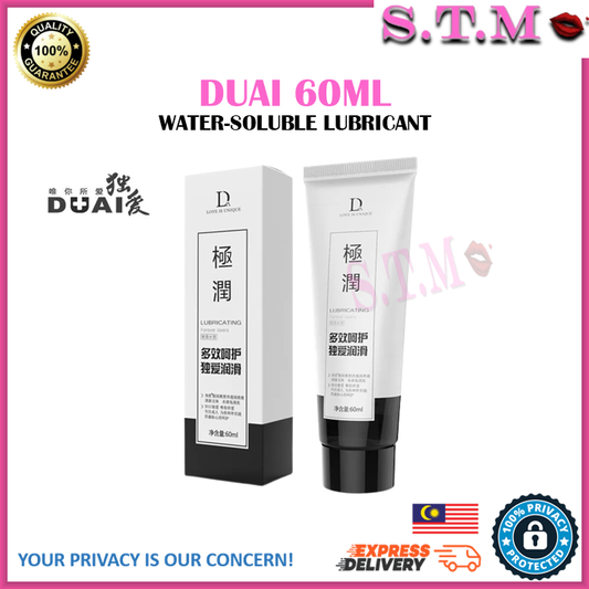 DUAI Love Is Unique Water Soluble Human Lubricant Oil 60ml KY Jelly Oil Water soluble lubricating oil