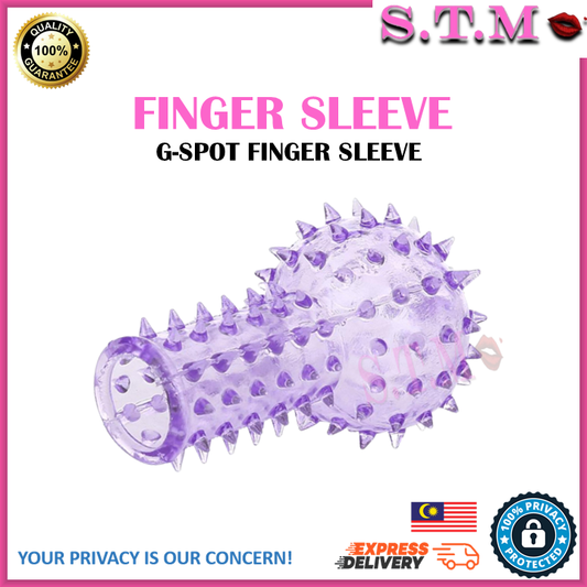 G-Spot Finger Sleeve – Soft Spike Cover for Enhanced Stimulation