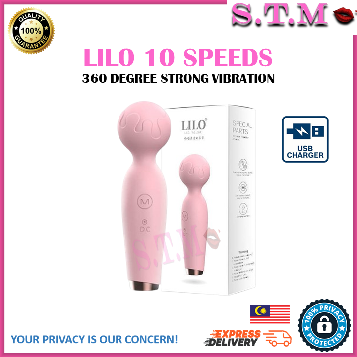 LILO 10-Mode Powerful G-Spot Vibrator – Silicone Dildo & Clitoral Stimulator