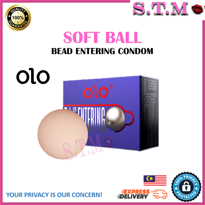 OLO 001 Ultra-Thin Condom with 4.5CM Extension & Soft Beads – Enhanced Pleasure & Performance