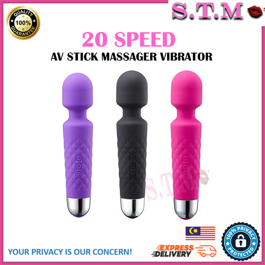 Rechargeable Cordless Vibrator – G-Spot AV Massager for Women