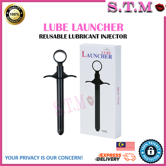 Reusable Lube Launcher - Lubricant Injector For Vagina & Anal