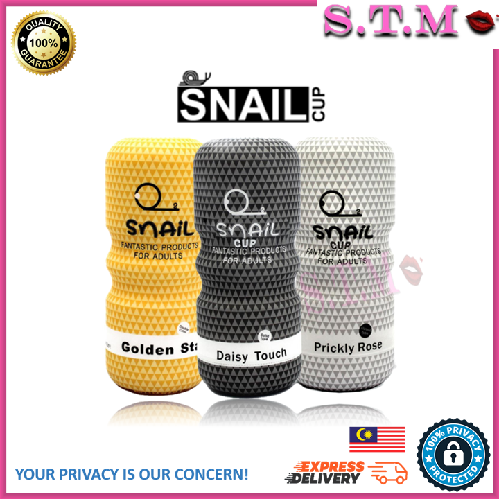 SNAIL CUP Japan AV – Transparent Masturbation Cup for Men