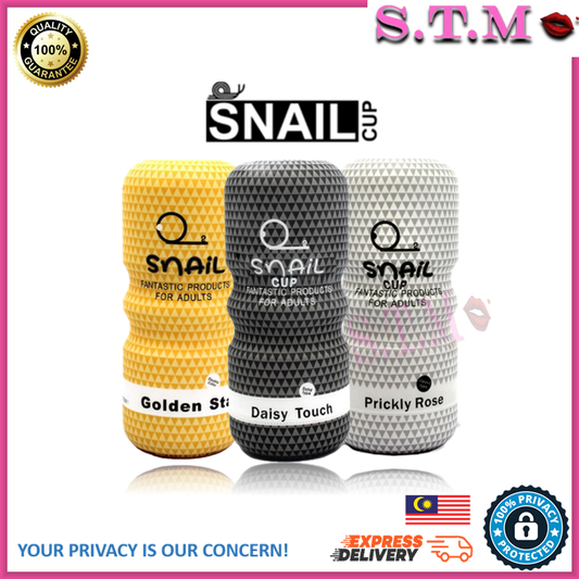 SNAIL CUP Japan AV – Transparent Masturbation Cup for Men