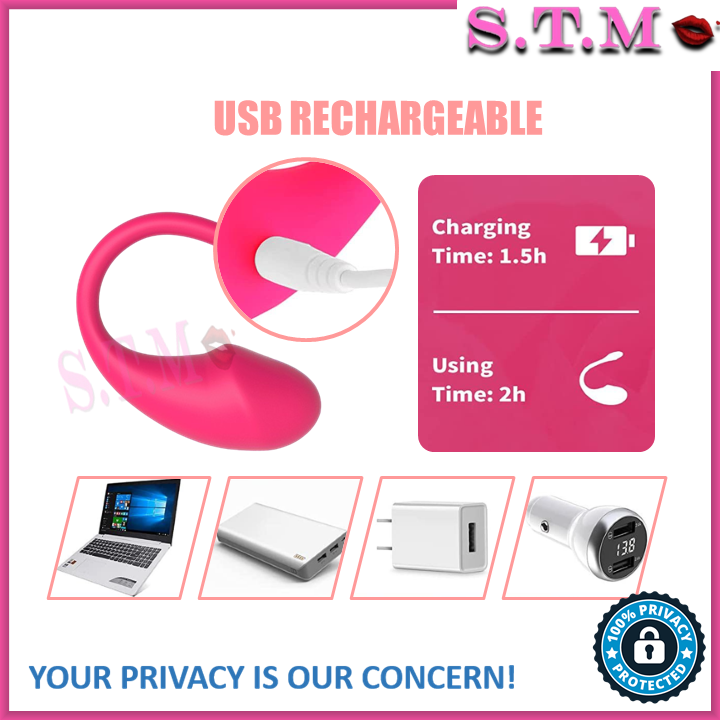 APP Controlled Wearable Pink Vibrator Egg – 9 Modes, Remote & Long-Distance Play