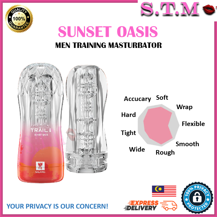 JAPAN GALAKU TRAIL II – Transparent Training Masturbator Cup for Men