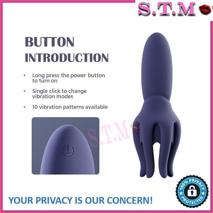 GALAKU Octopus Glans Vibrator Male Head Trainer & Vibrating Masturbator for Penis Exercise