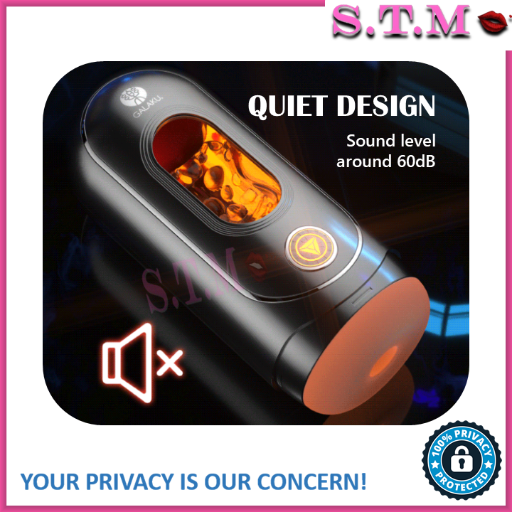 GALAKU Devourer Smart Masturbator Cup APP-Controlled Dual Stimulation with Vibration & Suction
