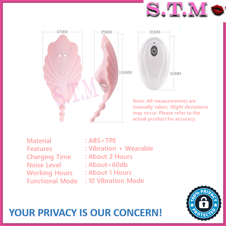 Playful Pearl Remote Panty Vibrator - Raffish Seashell AV Vibrator With Remote Control