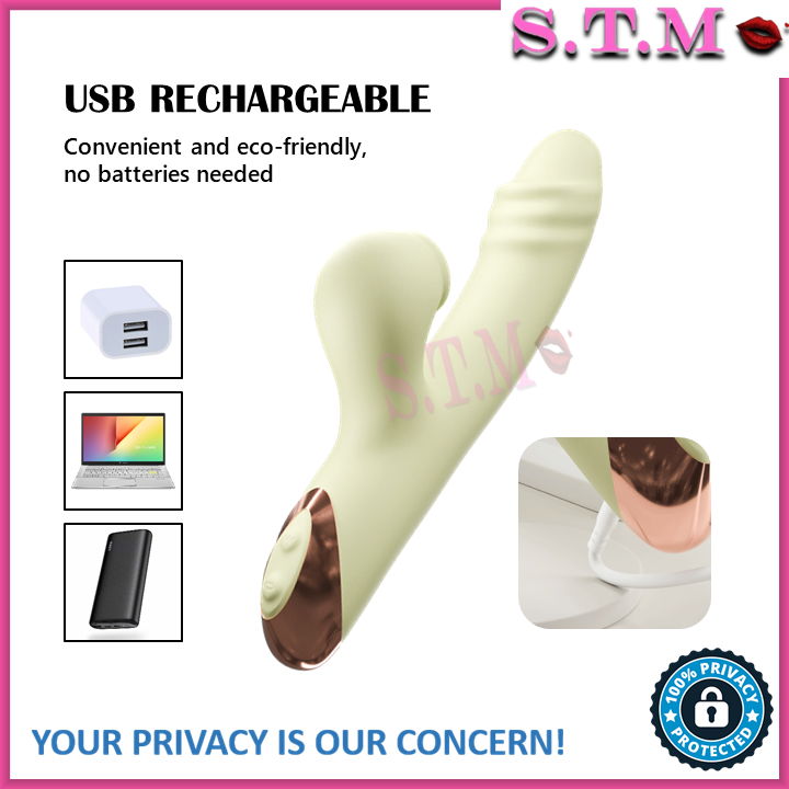 JIUAI Qindou Wand Vibrator for Women Dual-Ended Multi-Speed AV Massager