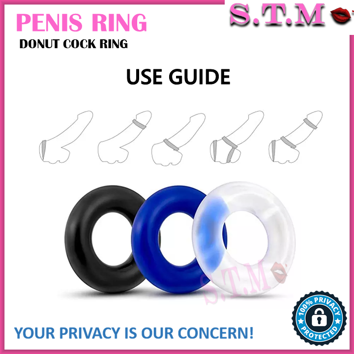 1 PCS Silicone Cock Ring – Long-Lasting & Time Delay for Enhanced Performance