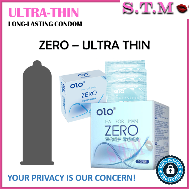 OLO 001 Ultra-Thin Condoms – Time Delay & Spike Particles for Long-Lasting Pleasure
