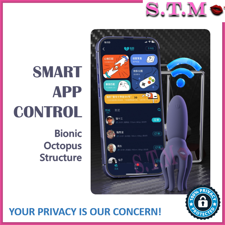 GALAKU Octopus Glans Vibrator Male Head Trainer & Vibrating Masturbator for Penis Exercise