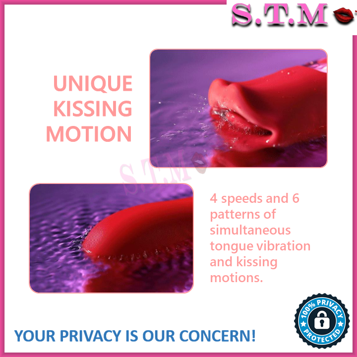 Sweet Kiss 3-in-1 Pleasure Wand – Biting, Teasing & Vibrating Modes