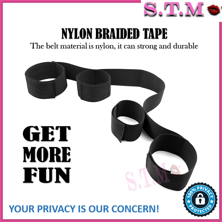 BDSM Handcuffs & Ankle Cuffs – Adjustable Bondage Restraint Set for Couples
