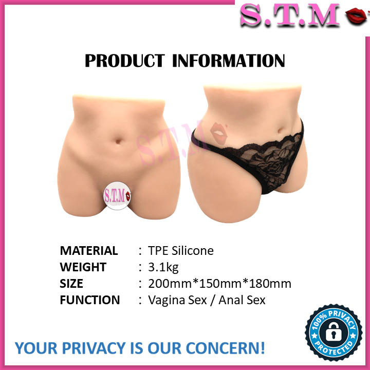 Realistic Half Body Sex Doll 1:1 Super Real Half Body - Vagina Sex & Anal Sex