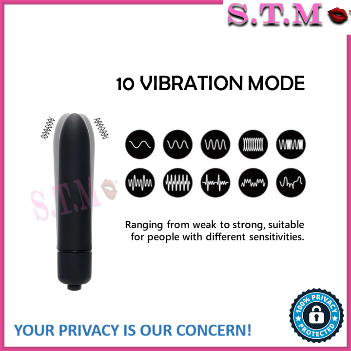 10-Speed Bullet Vibrator – Powerful & Discreet