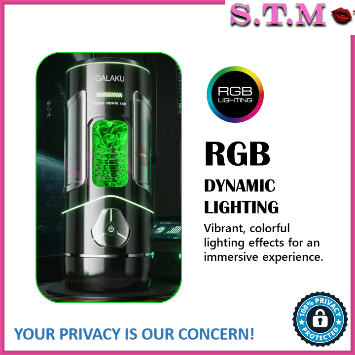 GALAKU Phantom X AI Smart Electric Masturbator Cup Automatic Suction & Vibration with Remote Control