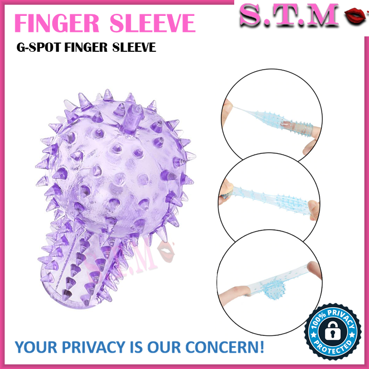 G-Spot Finger Sleeve – Soft Spike Cover for Enhanced Stimulation