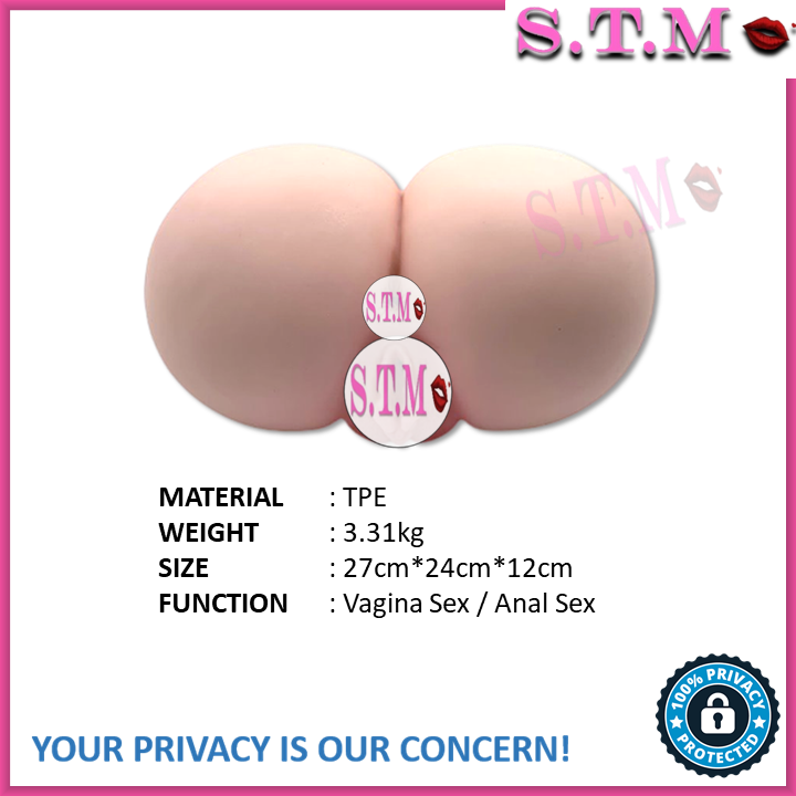 3D Real Ass 1:1 Silicone Realistic Vagina & Big Ass