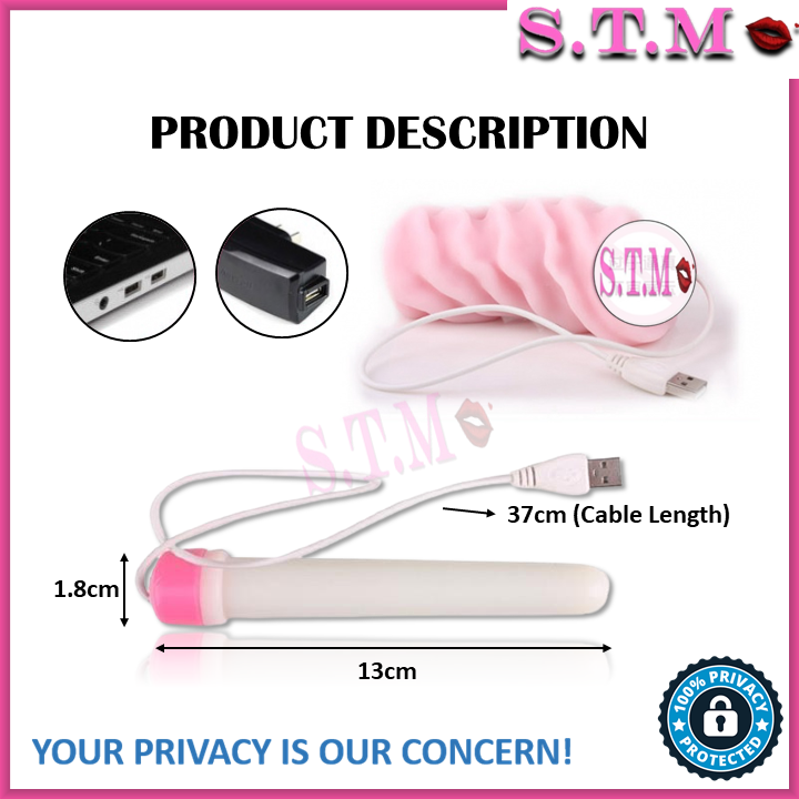 USB Heating Rod – Warms Up Masturbator, Vagina, Anal & Oral Toys
