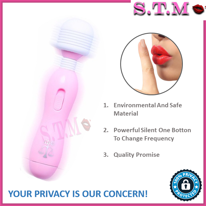 Mini AV Wand Massager – Portable & Strong Vibration for Pleasure
