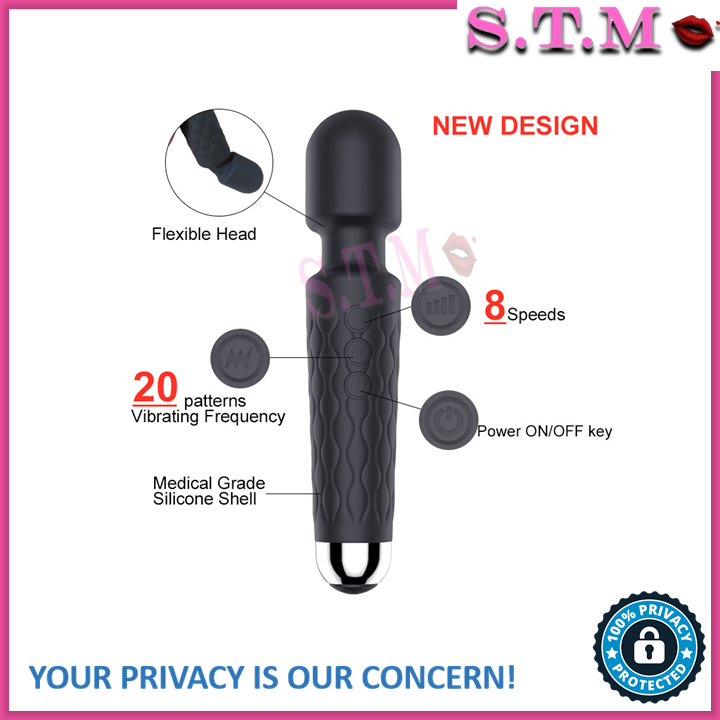 Rechargeable Cordless Vibrator โ G-Spot AV Massager for Women