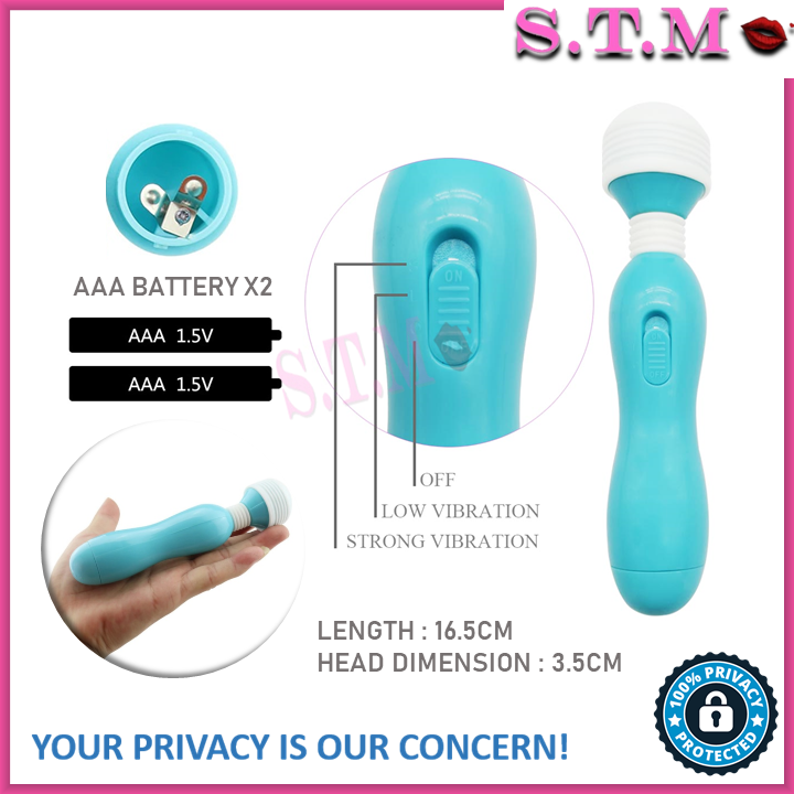 Mini AV Wand Massager – Portable & Strong Vibration for Pleasure