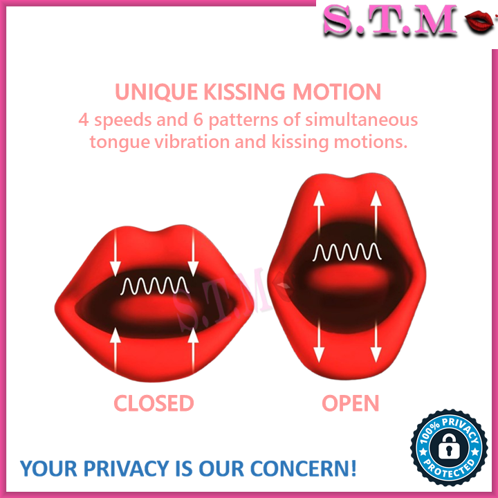 Sweet Kiss 3-in-1 Pleasure Wand – Biting, Teasing & Vibrating Modes