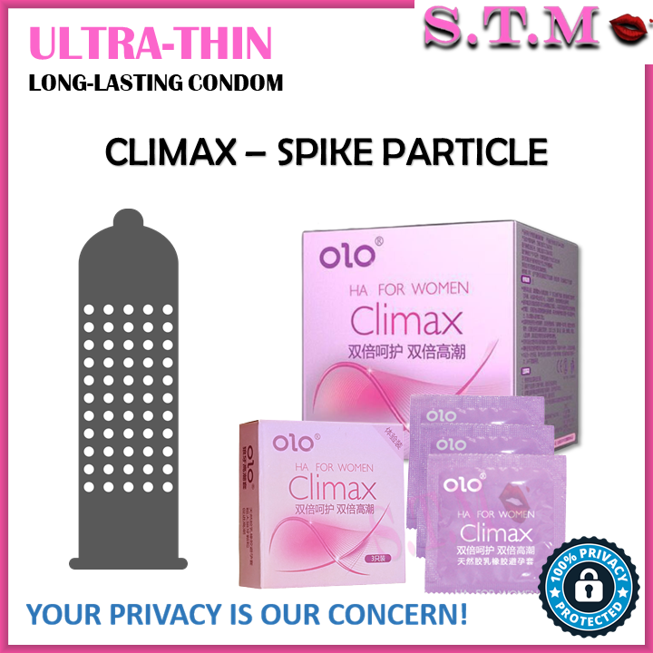 OLO 001 Ultra-Thin Condoms – Time Delay & Spike Particles for Long-Lasting Pleasure
