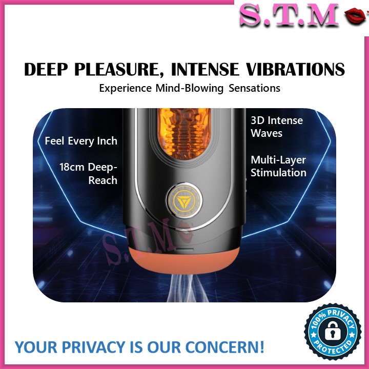 GALAKU Devourer Smart Masturbator Cup APP-Controlled Dual Stimulation with Vibration & Suction