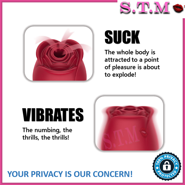 Rose Sucking Vibrator – 10 Intense Suction Modes for Ultimate Pleasure