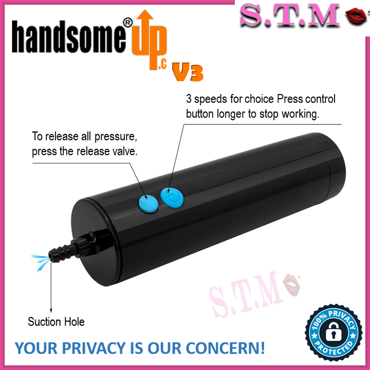 HANDSOME UP V3 Penis Pump – Powerful Automatic Vacuum Pump