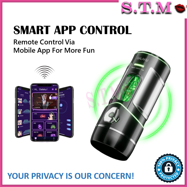 GALAKU Phantom X AI Smart Electric Masturbator Cup Automatic Suction & Vibration with Remote Control