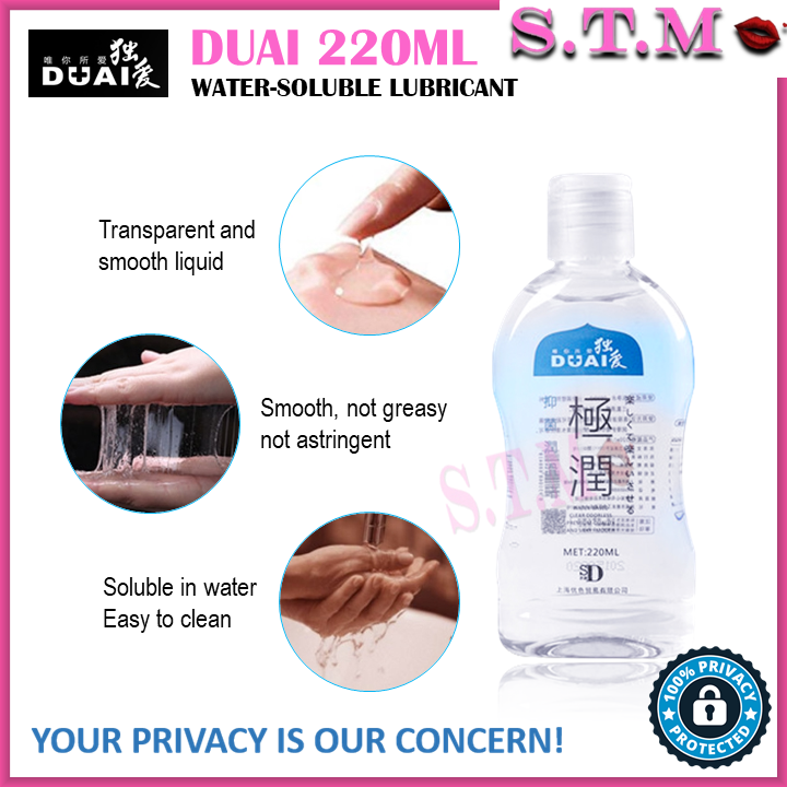 DUAI 220ML Water-Based Lubricant – Smooth & Long-Lasting Formula