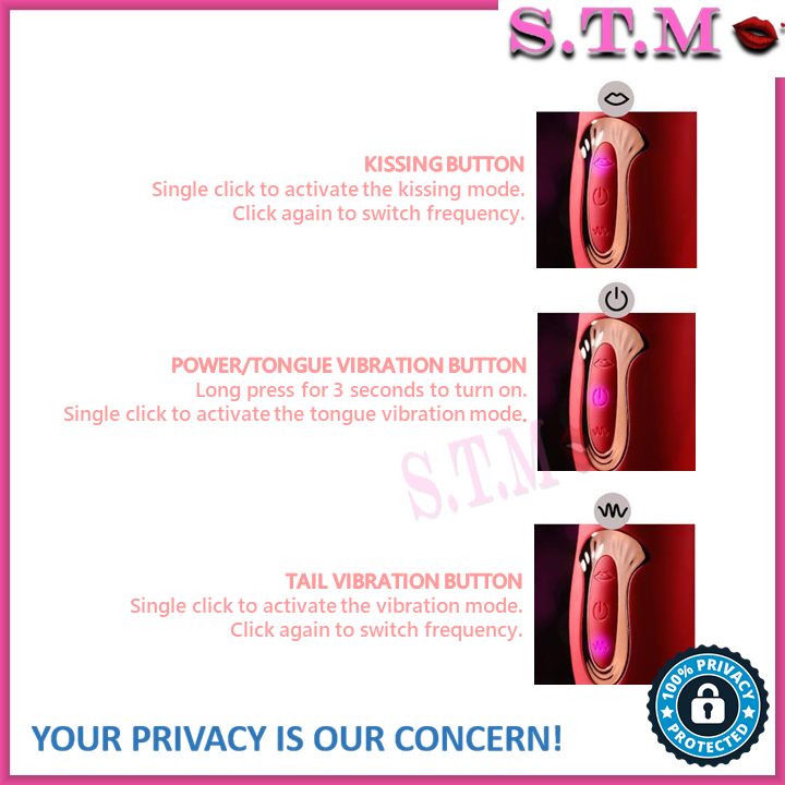 Sweet Kiss 3-in-1 Pleasure Wand – Biting, Teasing & Vibrating Modes