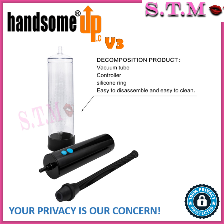 HANDSOME UP V3 Penis Pump – Powerful Automatic Vacuum Pump