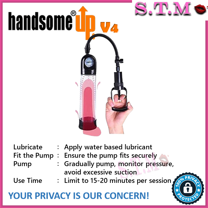 HANDSOME UP V4 Penis Pump – Advanced Enhancement & Performance Booster