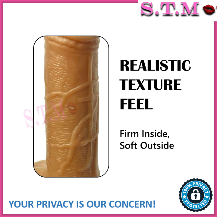 Wired Realistic Thrusting Dildo – Full Silicone, 10 Vibration Modes, 42°C Heating & Telescopic Motion