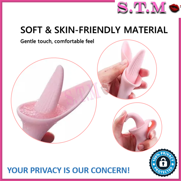 Flower Tongue Licking Vibrator – 30 Vibration Modes & USB Rechargeable