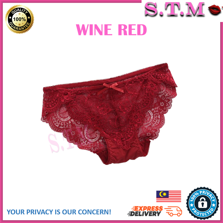 Transparent Lace Sexy Panties Ladies Seamless Thongs Hollow Briefs Low Waist Underwear