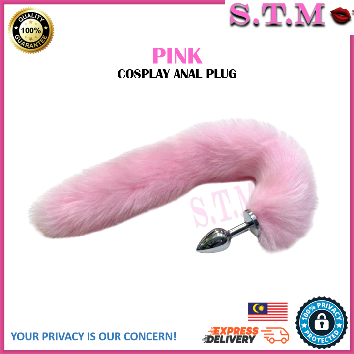 BDSM Sexy Fox Tail Anal Plug Cosplay Metal Butt Plug High Quality