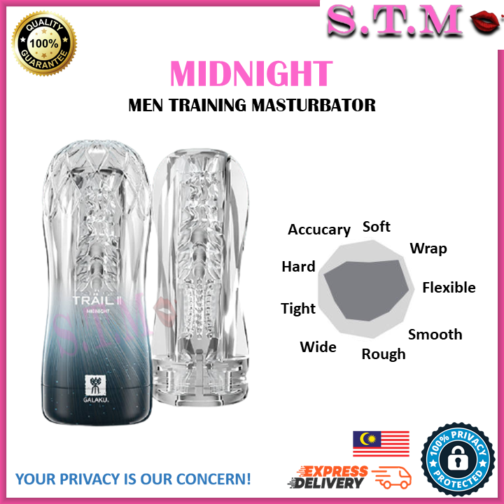 JAPAN GALAKU TRAIL II – Transparent Training Masturbator Cup for Men
