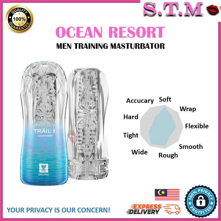 JAPAN GALAKU TRAIL II – Transparent Training Masturbator Cup for Men