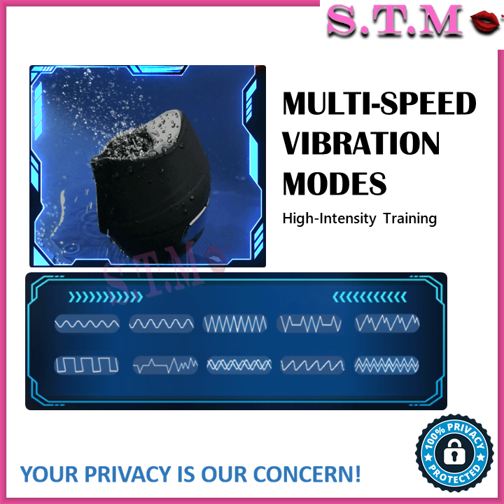 GALAKU Delay Training Masturbator Cup Male Desensitization Stamina Trainer for Glans Sensitivity Control